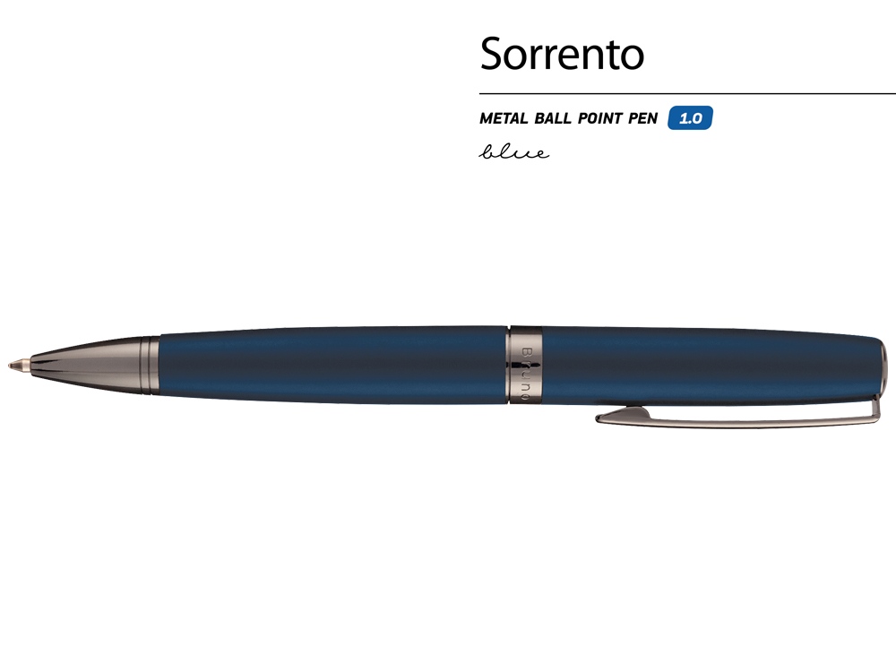 Ручка металлическая шариковая «Sorento» — изображение 2