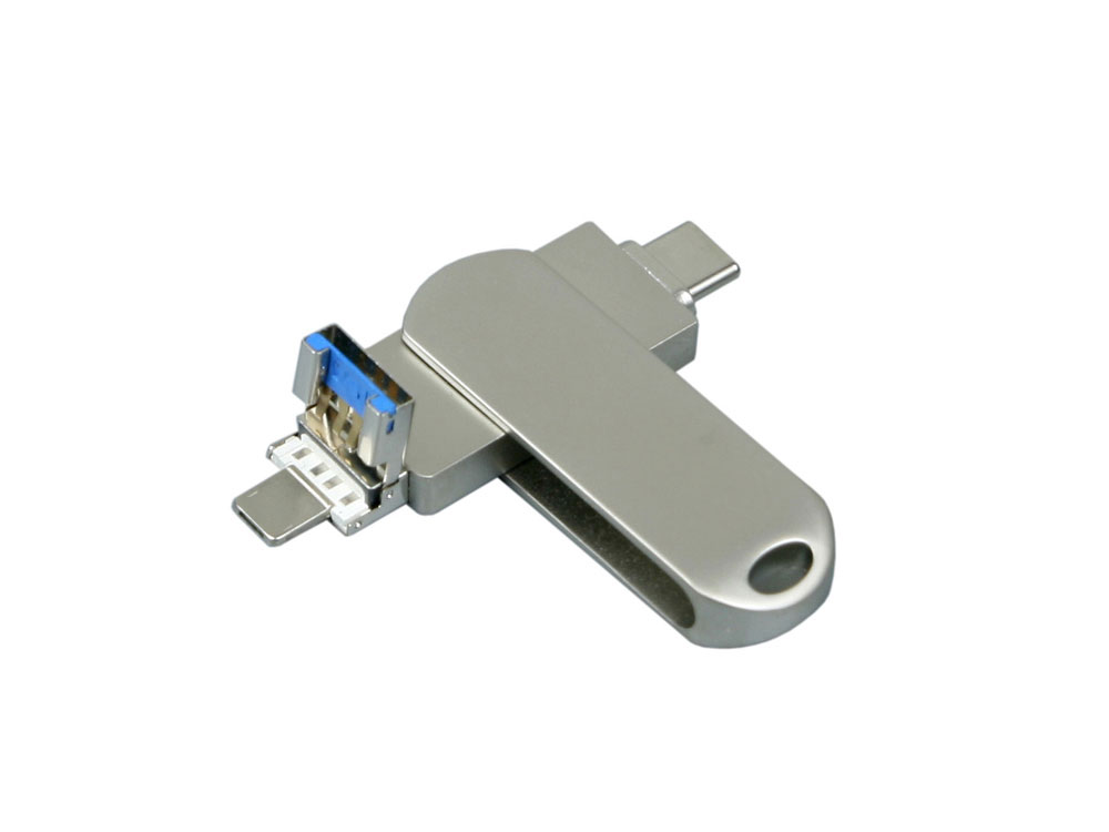 USB 3.0-флешка на 64 Гб для айфона 3 в 1 — изображение 2