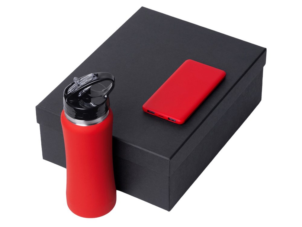 Подарочный набор «COLOR IT» с бутылкой для воды и повербанком, 5000 mAh — изображение 2