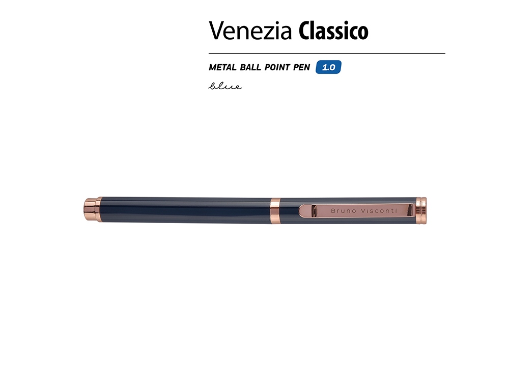 Ручка металлическая шариковая «Venezia Classico» — изображение 2