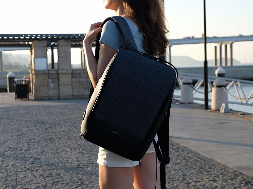 Водостойкий антикражный рюкзак FlexPackPro для ноутбука 15.6" — изображение 15