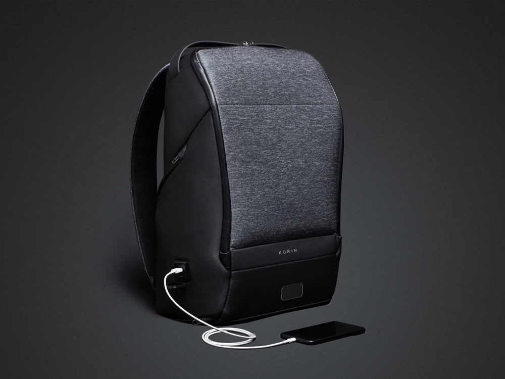 Водостойкий антикражный рюкзак FlexPackPro для ноутбука 15.6" — изображение 9