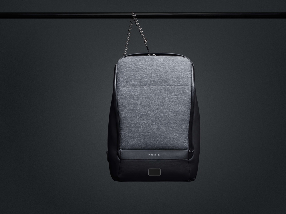 Водостойкий антикражный рюкзак FlexPackPro для ноутбука 15.6" — изображение 6
