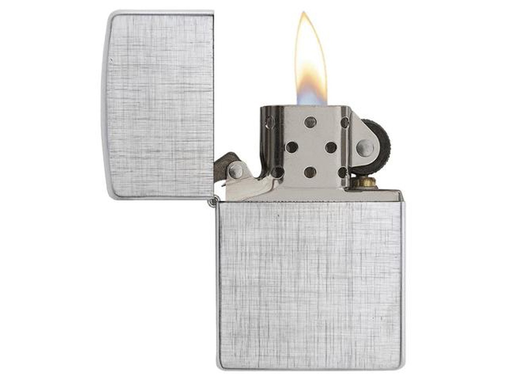 Зажигалка ZIPPO Classic с покрытием Brushed Chrome — изображение 3