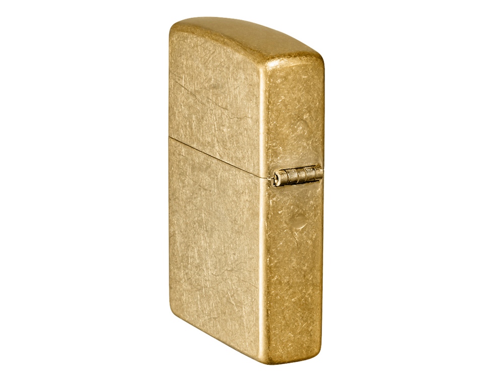 Зажигалка ZIPPO Classic с покрытием Tumbled Brass — изображение 6