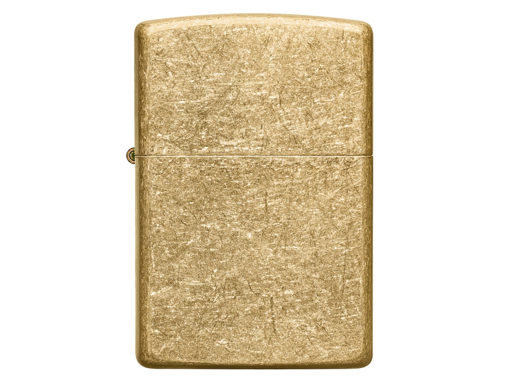 Зажигалка ZIPPO Classic с покрытием Tumbled Brass — изображение 3