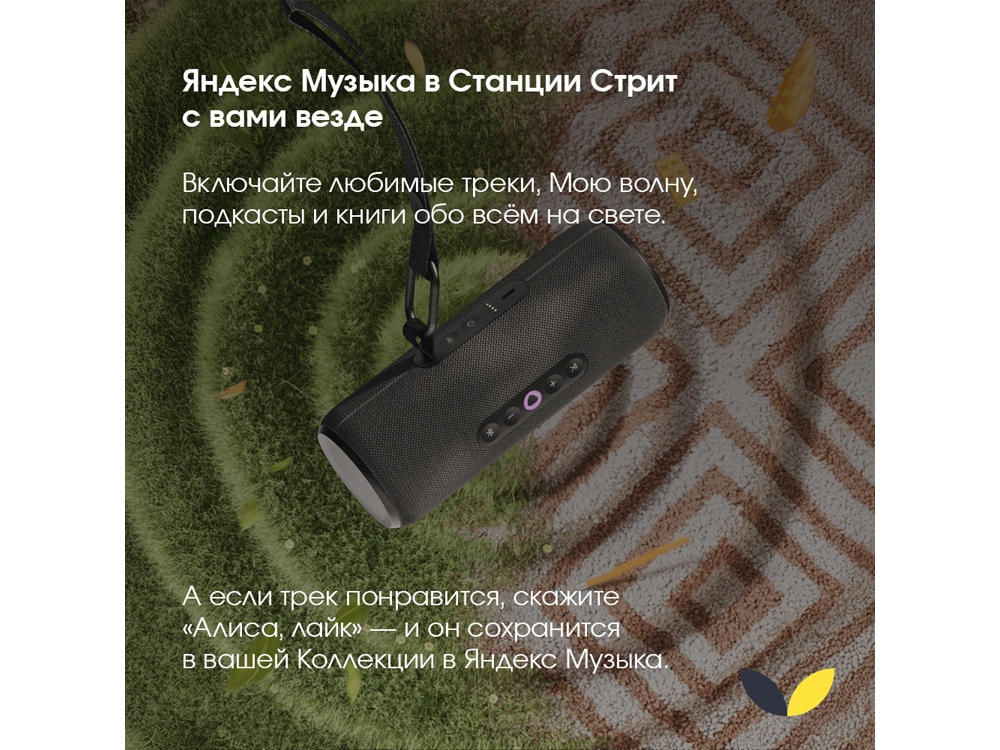 Умная колонка ЯНДЕКС Станция Стрит с Алисой — изображение 10