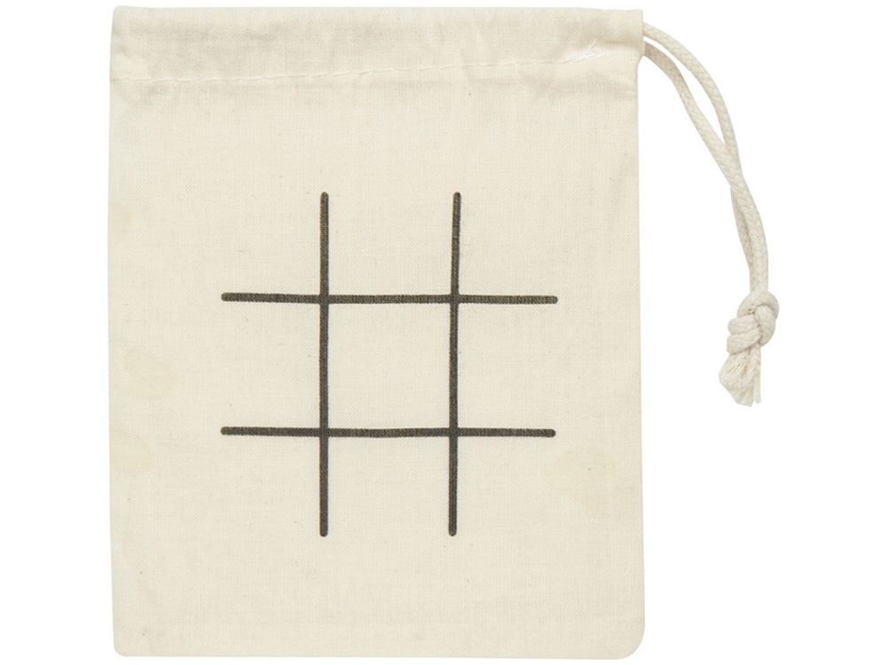 Деревянная игра в крестики-нолики в мешочке «Whorl» — изображение 3