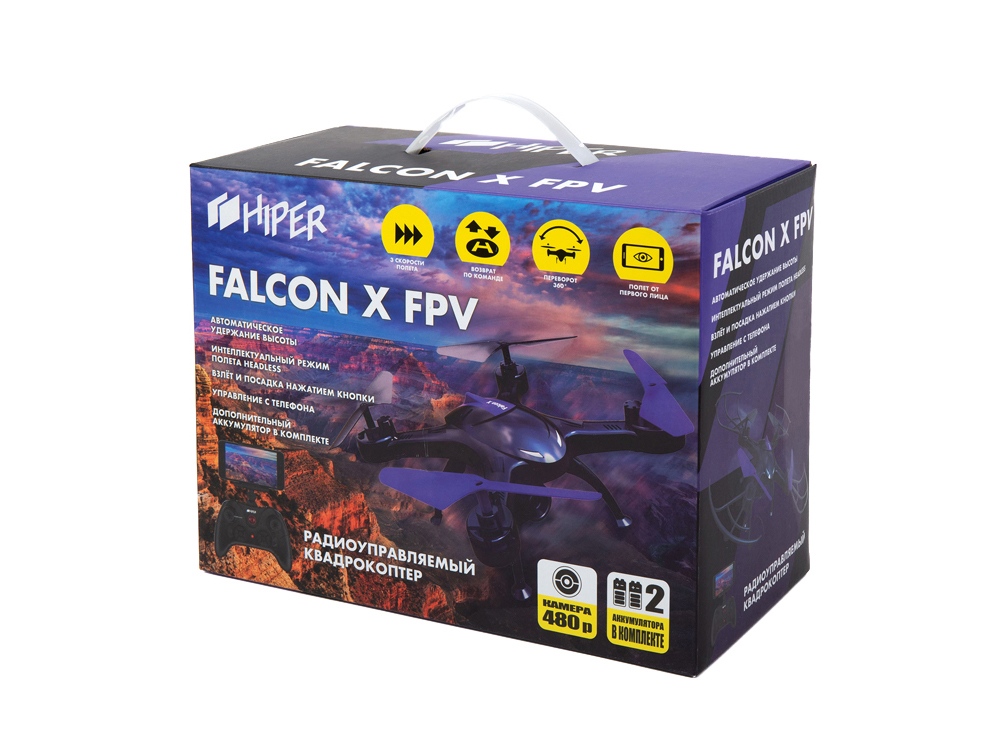 Радиоуправляемый квадрокоптер «FALCON X FPV» — изображение 15