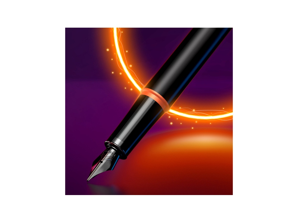 Ручка перьевая Parker «IM Vibrant Rings Flame Orange» — изображение 8