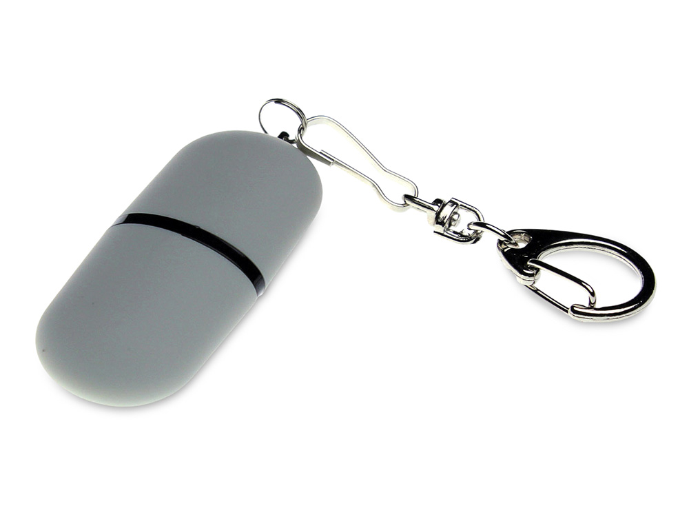USB 2.0- флешка «Goutte Soft-touch» на 4 Гб каплевидной формы