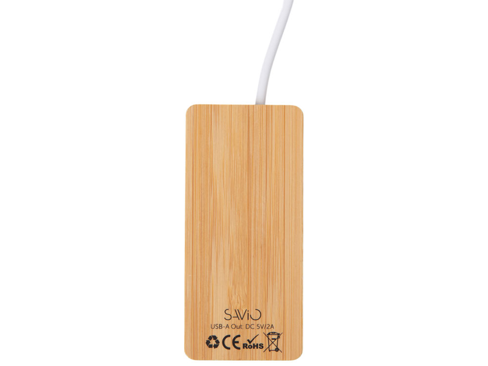 USB хаб с подсветкой лого «Reedia S5», 3*USB, 1*Type C — изображение 5