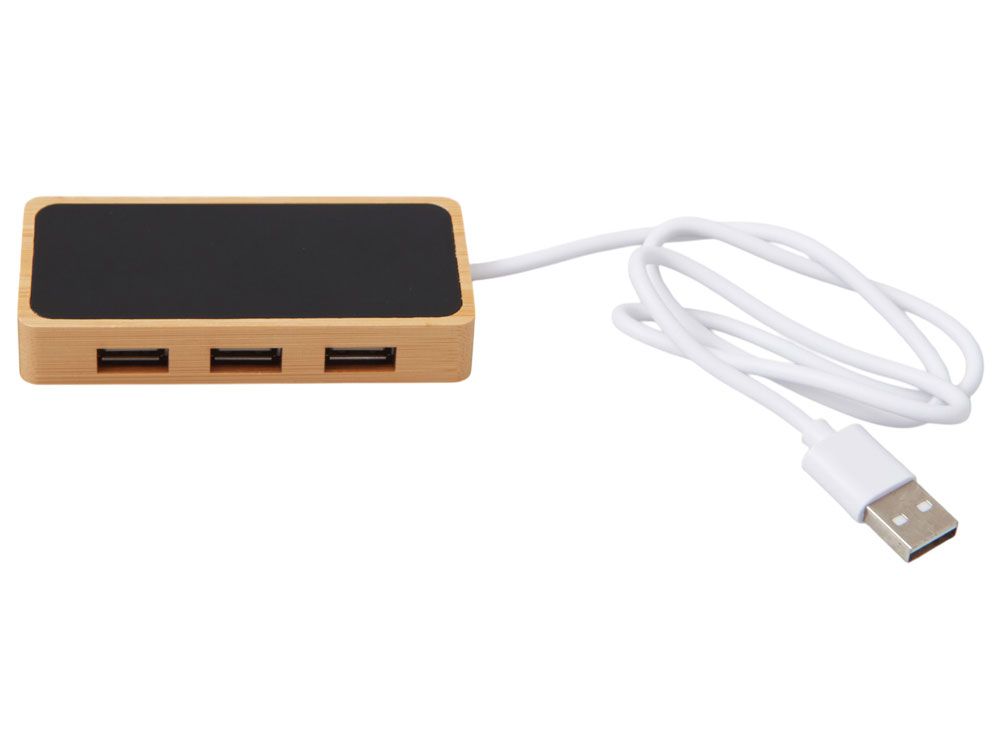 USB хаб с подсветкой лого «Reedia S5», 3*USB, 1*Type C — изображение 3